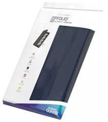 Ultimate Guard Binder: 16-Pocket 320 Zipfolio Xenoskin Dark Blue UGD010434